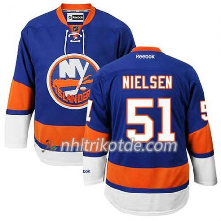 Reebok New York Islanders Trikot Frans Nielsen #51 Heim Blau - Herren