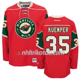 Reebok Minnesota Wild Trikot Darcy Kuemper #35 Heim Rot - Herren