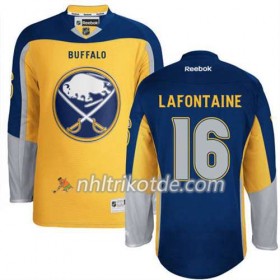 Reebok Buffalo Sabres Trikot Pat Lafontaine 16 Ausweich Gold - Herren
