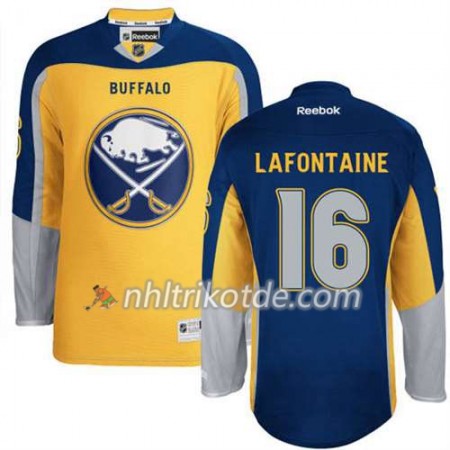 Reebok Buffalo Sabres Trikot Pat Lafontaine 16 Ausweich Gold - Herren