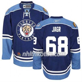 Reebok Florida Panthers Trikot Jaromir Jagr #68 Ausweich Blau - Herren