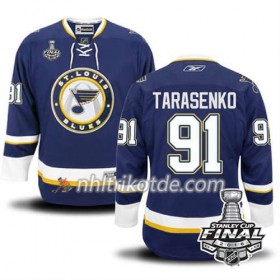 Reebok St. Louis Blues Trikot Vladimir Tarasenko #91 Blau Ausweich 2016 Stanley Cup - Herren