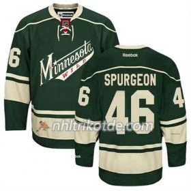 Reebok Minnesota Wild Trikot Jared Spurgeon #46 Ausweich Grün - Herren