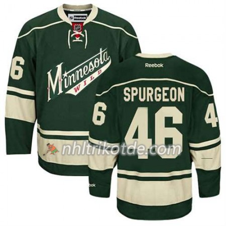 Reebok Minnesota Wild Trikot Jared Spurgeon #46 Ausweich Grün - Herren
