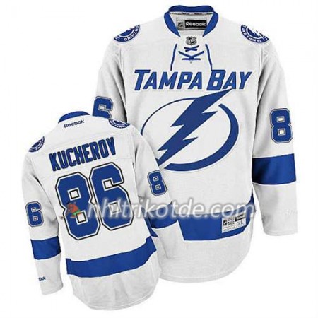 Reebok Tampa Bay Lightning Trikot Nikita Kucherov #86 Auswärts Weiß - Herren