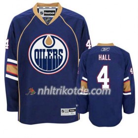 Reebok Edmonton Oilers Trikot Taylor Hall #4 Ausweich Blau - Herren