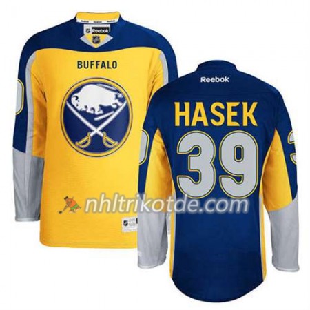 Reebok Buffalo Sabres Trikot Dominik Hasek 39 Ausweich Gold - Herren