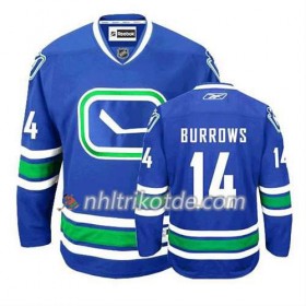 Reebok Vancouver Canucks Trikot Alex Burrows #14 Ausweich Blau - Herren