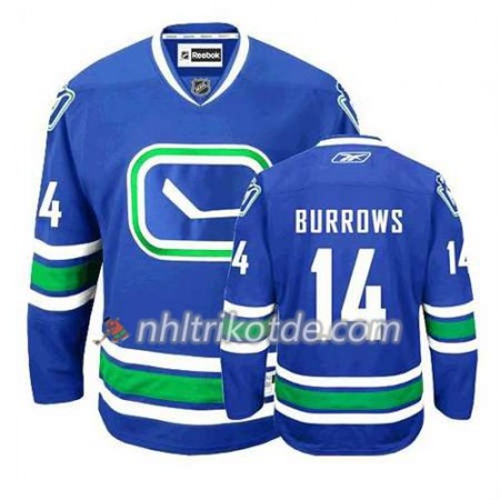 Reebok Vancouver Canucks Trikot Alex Burrows #14 Ausweich Blau - Herren Reebok Vancouver Canucks Trikot Alex Burrows #14 Ausweich Blau - Herren