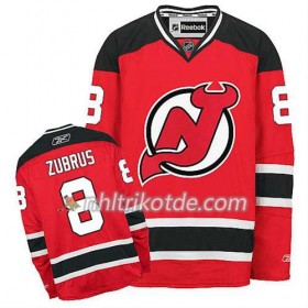 Reebok New Jersey Devils Trikot Dainius Zubrus #8 Heim Rot - Herren