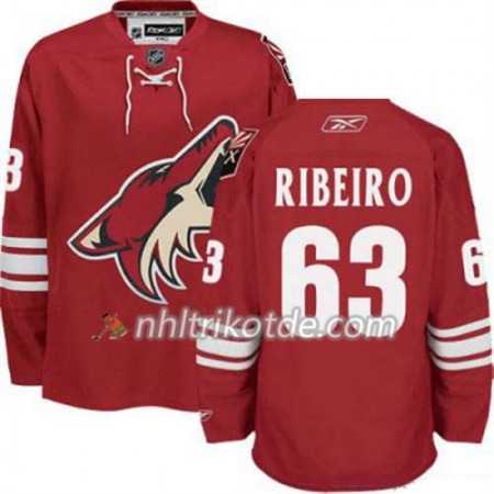 Reebok Arizona Coyotes Trikot Mike Ribeiro 63 Burgundy Rot Heim - Herren