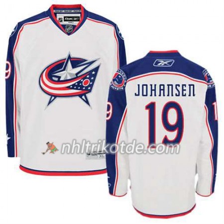 Reebok Columbus Blue Jackets Trikot Ryan Johansen #19 Auswärts Weiß - Herren