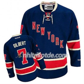 Reebok New York Rangers Trikot Rod Gilbert #7 Ausweich Blau - Herren