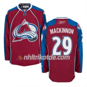 Reebok Colorado Avalanche Trikot Nathan MacKinnon #29 Heim Rot - Herren