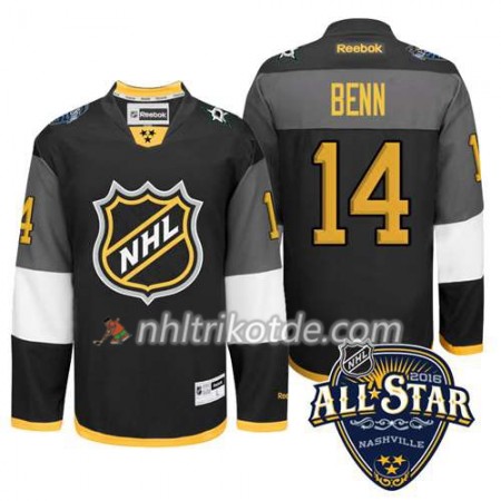 2016 All Star Dallas Stars Trikot Jamie Benn #14 Schwarz - Herren