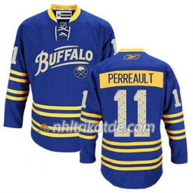 Reebok Buffalo Sabres Trikot Gilbert Perreault #11 Ausweich Blau - Herren