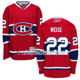 Reebok Montreal Canadiens Trikot Dale Weise #22 Heim Rot - Herren