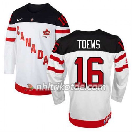 Canada Team Trikot Jonathan Toews #16 100th Anniversary Weiß - Kinder