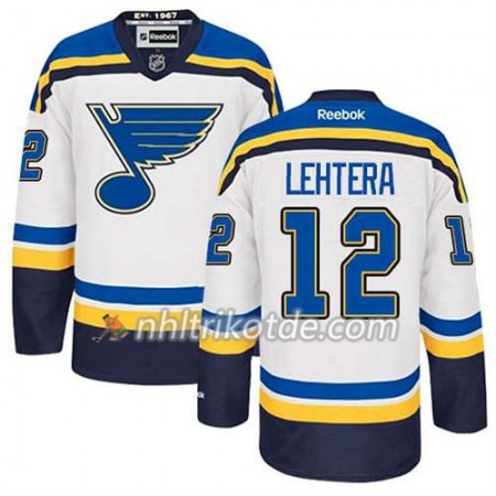 Reebok St. Louis Blues Trikot Jori Lehtera #12 Auswärts Weiß - Herren