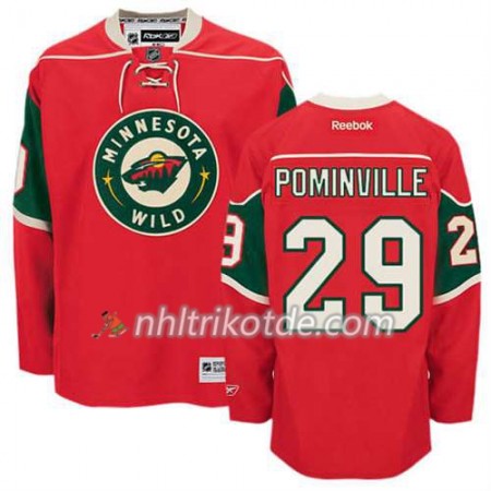 Reebok Minnesota Wild Trikot Jason Pominville #29 Heim Rot - Herren