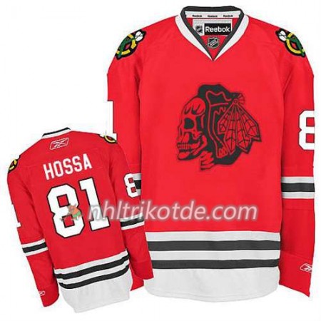 Chicago Blackhawks Trikot Marian Hossa #81 2014 Stadium Series Red Skull - Kinder