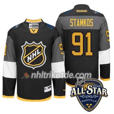 2016 All Star Tampa Bay Lightning Trikot Steven Stamkos #91 Schwarz - Herren