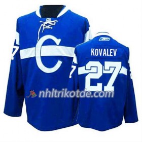 Reebok Montreal Canadiens Trikot Alexei Kovalev #27 Ausweich Bleu - Herren