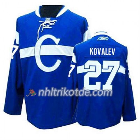 Reebok Montreal Canadiens Trikot Alexei Kovalev #27 Ausweich Bleu - Herren