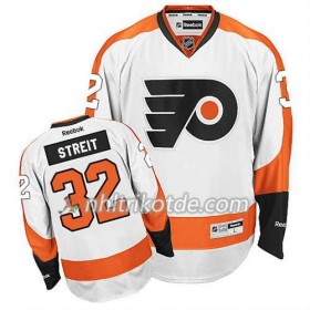 Reebok Philadelphia Flyers Trikot Mark Streit #32 Auswärts Weiß - Herren