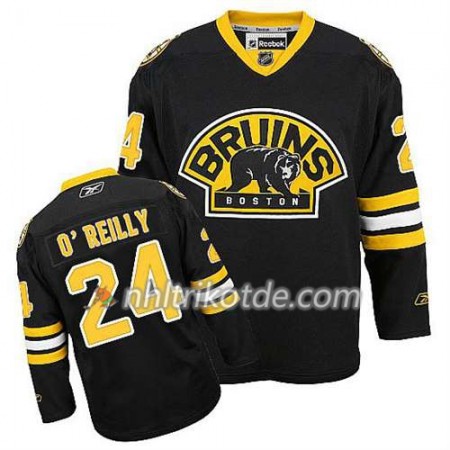 Reebok Boston Bruins Trikot Terry OReilly #24 Ausweich Schwarz - Herren