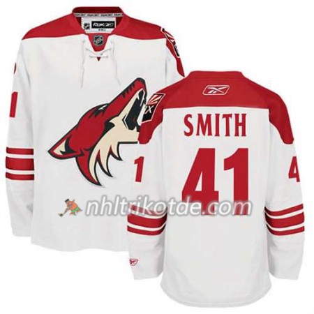 Reebok Arizona Coyotes Trikot Mike Smith 41 Weiß Auswärts - Herren