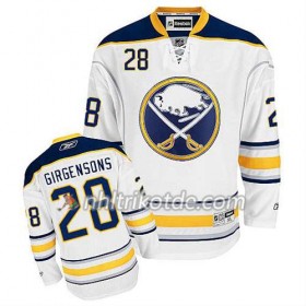 Reebok Buffalo Sabres Trikot Zemgus Girgensons #28 Auswärts Weiß - Herren