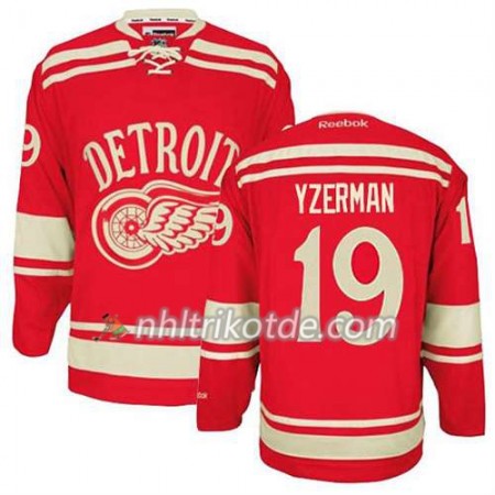Reebok Detroit Red Wings Trikot Steve Yzerman #19 2014 Winter Classic Rot - Herren
