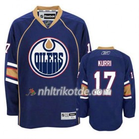 Reebok Edmonton Oilers Trikot Jari Kurri #17 Ausweich Blau - Herren