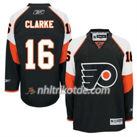Reebok Philadelphia Flyers Trikot Bobby Clarke #16 Ausweich Schwarz - Herren