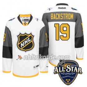 2016 All Star Washington Capitals Trikot Nicklas Backstrom #19 Schwarz - Herren