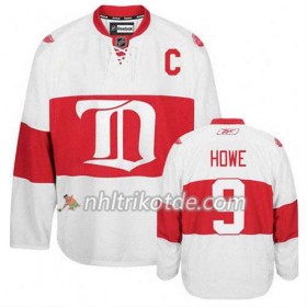 Reebok Detroit Red Wings Trikot Gordie Howe #9 Ausweich Weiß - Herren