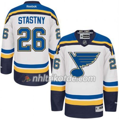 Reebok St. Louis Blues Trikot Paul Stastny #26 Auswärts Weiß - Herren