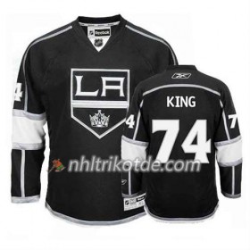 Reebok Los Angeles Kings Trikot Dwight King #74 Heim Schwarz - Herren