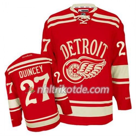 Reebok Detroit Red Wings Trikot Kyle Quincey #27 2014 Winter Classic Rot - Herren