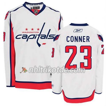 Reebok Washington Capitals Trikot Chris Conner #23 Auswärts Weiß - Herren