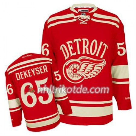 Reebok Detroit Red Wings Trikot Danny DeKeyser #65 2014 Winter Classic Weiß - Herren