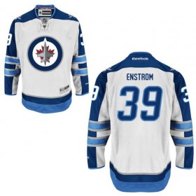 Reebok Winnipeg Jets Trikot Toby Enstrom #39 Auswärts Weiß - Herren