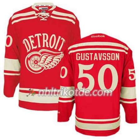 Reebok Detroit Red Wings Trikot Jonas Gustavsson #50 2014 Winter Classic Rot - Herren