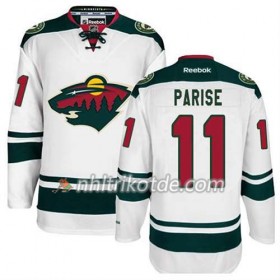 Reebok Minnesota Wild Trikot Zach Parise #11 Auswärts Weiß - Herren