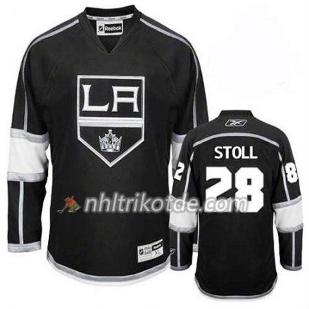 Reebok Los Angeles Kings Trikot Jarret Stoll #28 Heim Schwarz - Herren