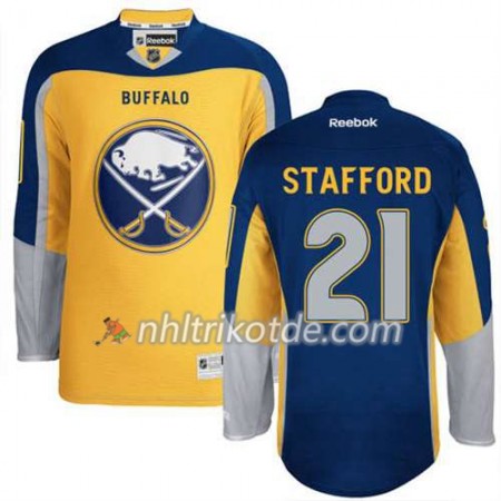Reebok Buffalo Sabres Trikot Drew Stafford 21 Ausweich Gold - Herren