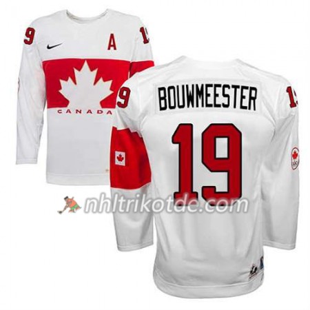 Reebok Canada Team Trikot Jay Bouwmeester #19 Heim Weiß - Herren