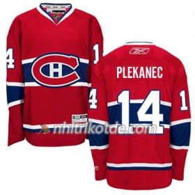 Reebok Montreal Canadiens Trikot Tomas Plekanec #14 Heim Rot - Herren
