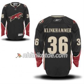 Reebok Arizona Coyotes Trikot Rob Klinkhammer 36 Schwarz Ausweich - Herren